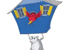 Mouse Holding House