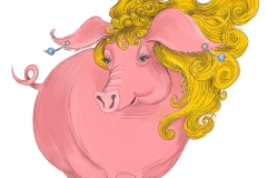 Pig in Wig